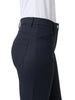Dark gray pants on a white background