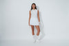 Daily Sports Pleated Skort White 45cm