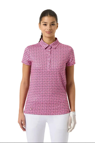 Daily Sports Polo Sheermotion Palm Tree