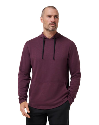 Travis Mathew Tech Hoodie Upgraded Wine