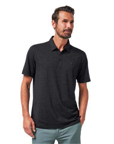 Travis Mathew Polo The Heater Black