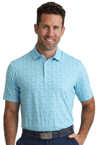 Bermuda Sands Mens Polo Bryan Blue
