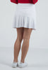 IBKUL Flounce Skort White
