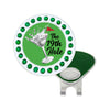 Navika Glitzy Hat Clip/Marker The 19th Hole (Green)