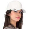 Navika Glitzy Hat Clip/Marker Born 2 Golf Pink