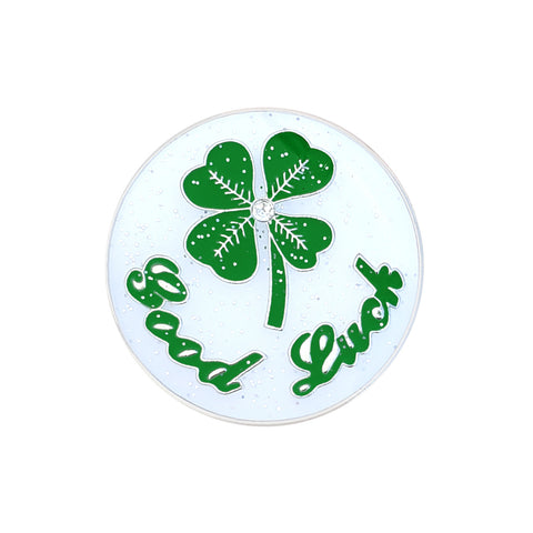 Navika Glitzy Hat Clip/Marker Good Luck