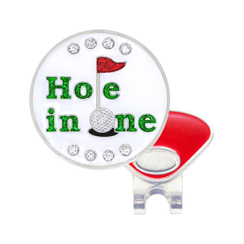 Navika Glitzy Hat Clip/Marker Hole In One