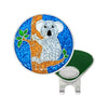 Navika Glitzy Hat Clip/Marker Koala