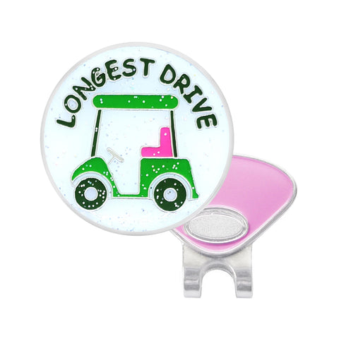 Navika Glitzy Hat Clip/Marker Longest Drive