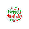 Navika Glitzy Hat Clip/Marker Happy Birthday