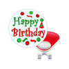 Navika Glitzy Hat Clip/Marker Happy Birthday