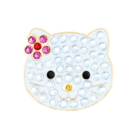 Navika Glitzy Hat Clip/Marker Kitty