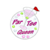 Navika Glitzy Hat Clip/Marker Par Tee Queen