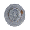 Evoke Hat Ladies Caroline Fedora Mixed Blue