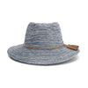 Evoke Hat Ladies Caroline Fedora Mixed Blue
