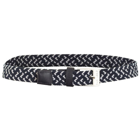Green Lamb Belt Desiree Black/White