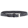 Green Lamb Belt Desiree Black/White