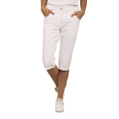 Green Lamb Pedal Pushers Tasha White