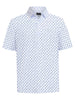 Greg Norman Mens Polo Paradise White