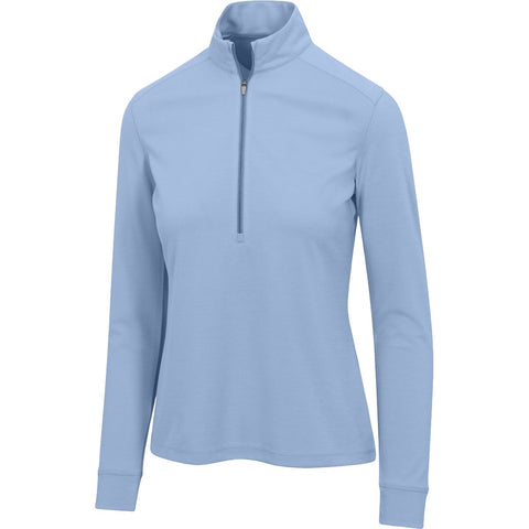 Greg Norman Freedom Zip Pullover Blue Haze