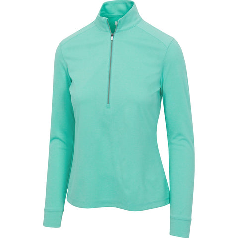 Greg Norman Freedom Zip Pullover Sea Glass