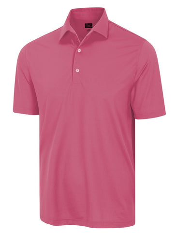 Greg Norman Mens Polo Freedom Pink