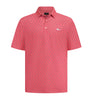 Greg Norman Mens Polo Paradise Coral