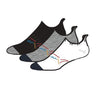 Greg Norman Mens Socks No Show Assorted (3 Pack)