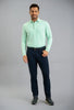 IBKUL Mens Polo Long Sleeve Pool Party