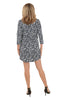 IBKUL Dress 3/4 Sleeve Drawstring Karen