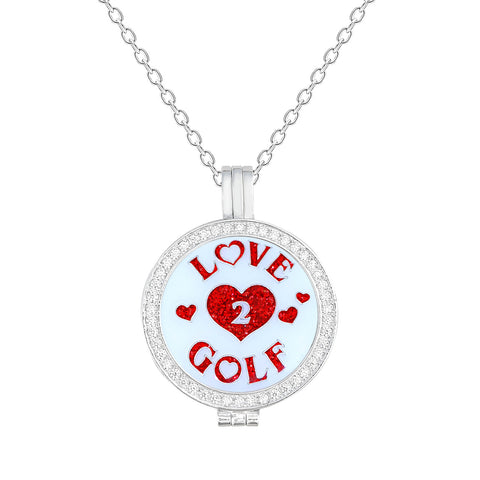 Navika Magnetic Necklace & Marker Love 2 Golf