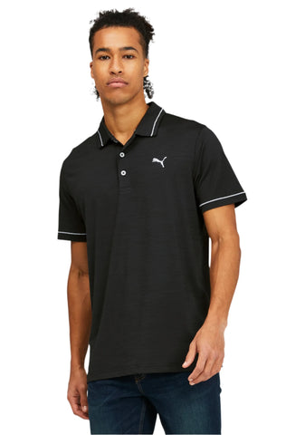 Puma Mens Polo Cloudspun Monarch Black