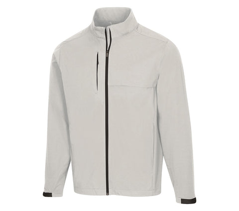 Greg Norman Mens Weathrknit Jacket Shark Grey