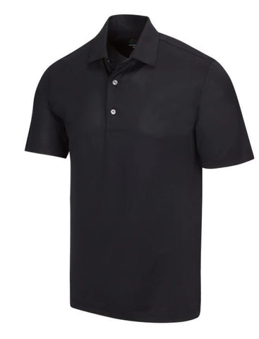 Greg Norman Mens Polo Freedom Black
