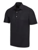 Greg Norman Mens Polo Freedom Black
