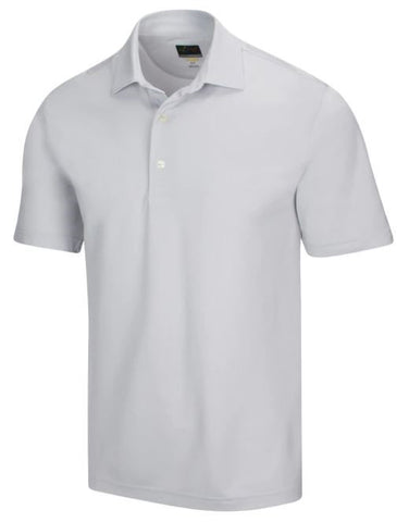 Greg Norman Mens Polo Freedom Shark Grey