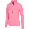 Greg Norman 1/2 Zip Mock Fairway Peony (Only M left)