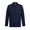 Sporte Leisure Mens Long Sleeve Polo Aero Navy