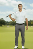 Greg Norman Mens Pants Microlux Steel