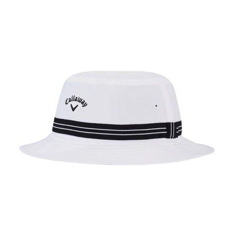 Callaway Mens Bucket Hat White/Black