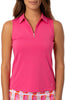 Golftini Polo S/less Hot Pink