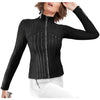 Jamie Sadock Full Zip Knit Sweater