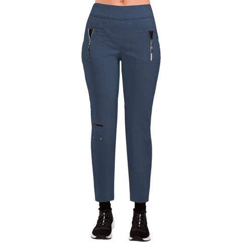 Jamie Sadock Skinnylicious Pull-On Ankle Pant Moonlit