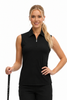 Corsican Polo S/less Black GHZ (Only XS left)