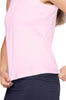 Golftini Polo S/less Rose Pink
