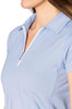 Golftini Polo Seersucker Blue