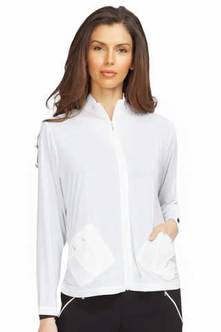 Jamie Sadock Sunsense Jacket White