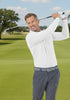 IBKUL Mens Polo Long Sleeve White (S & XXL left)