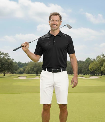 Greg Norman Mens Shorts ML75 Microlux White