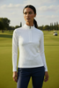 Nivo Mock Long Sleeve Tracy White